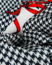 Houndstooth Holiday Scarf - Image 2