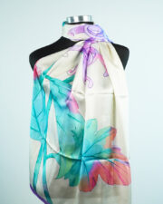 Watercolor Oasis Shawl