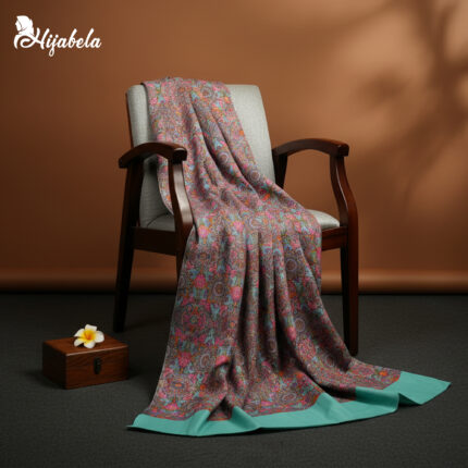 Digital Print Kashmiri Shawl