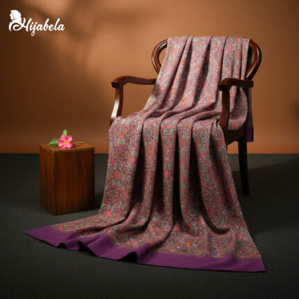 Digital Print Kashmiri Shawl