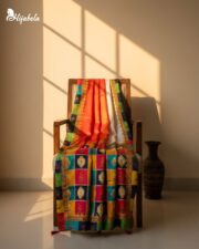 Premium Digital Printed Soft Silk Saree - Image 2