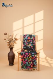 Premium Digital Printed Soft Silk Saree - Image 2