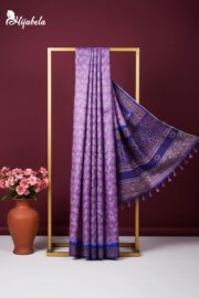 Premium Digital Printed Soft Silk Saree - Image 2