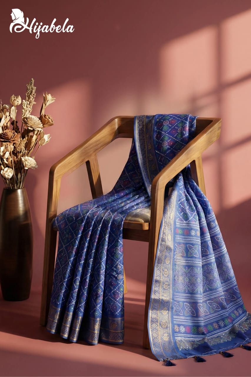 Premium Digital Printed Soft Silk Saree