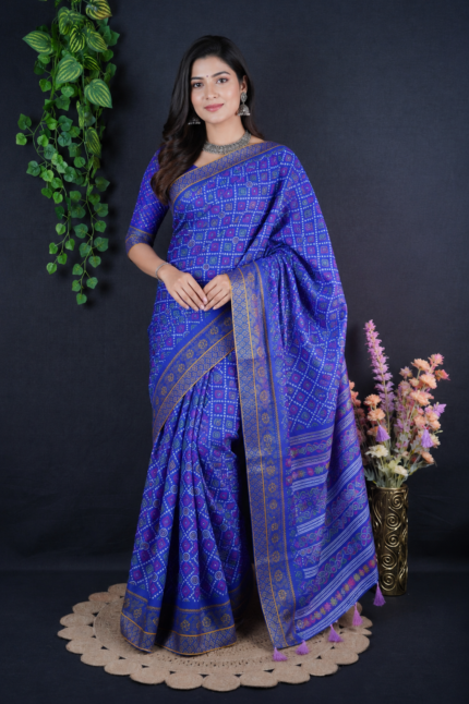 Digital Printed saree