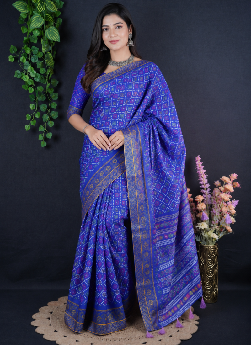 Digital Printed saree