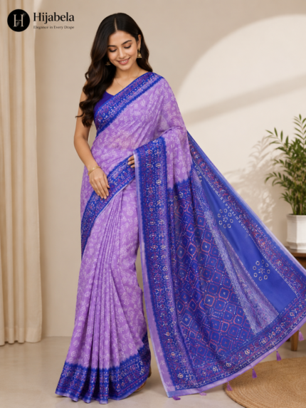 Premium Digital Printed Soft Silk Saree